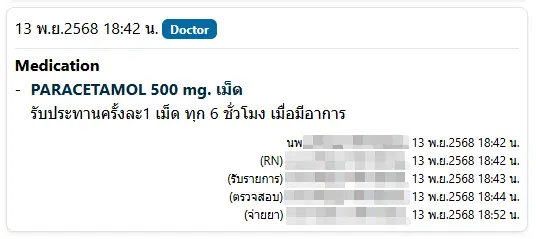 Order Item Pharm Fin